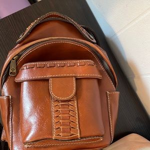 Patricia Nash Leather Backpack